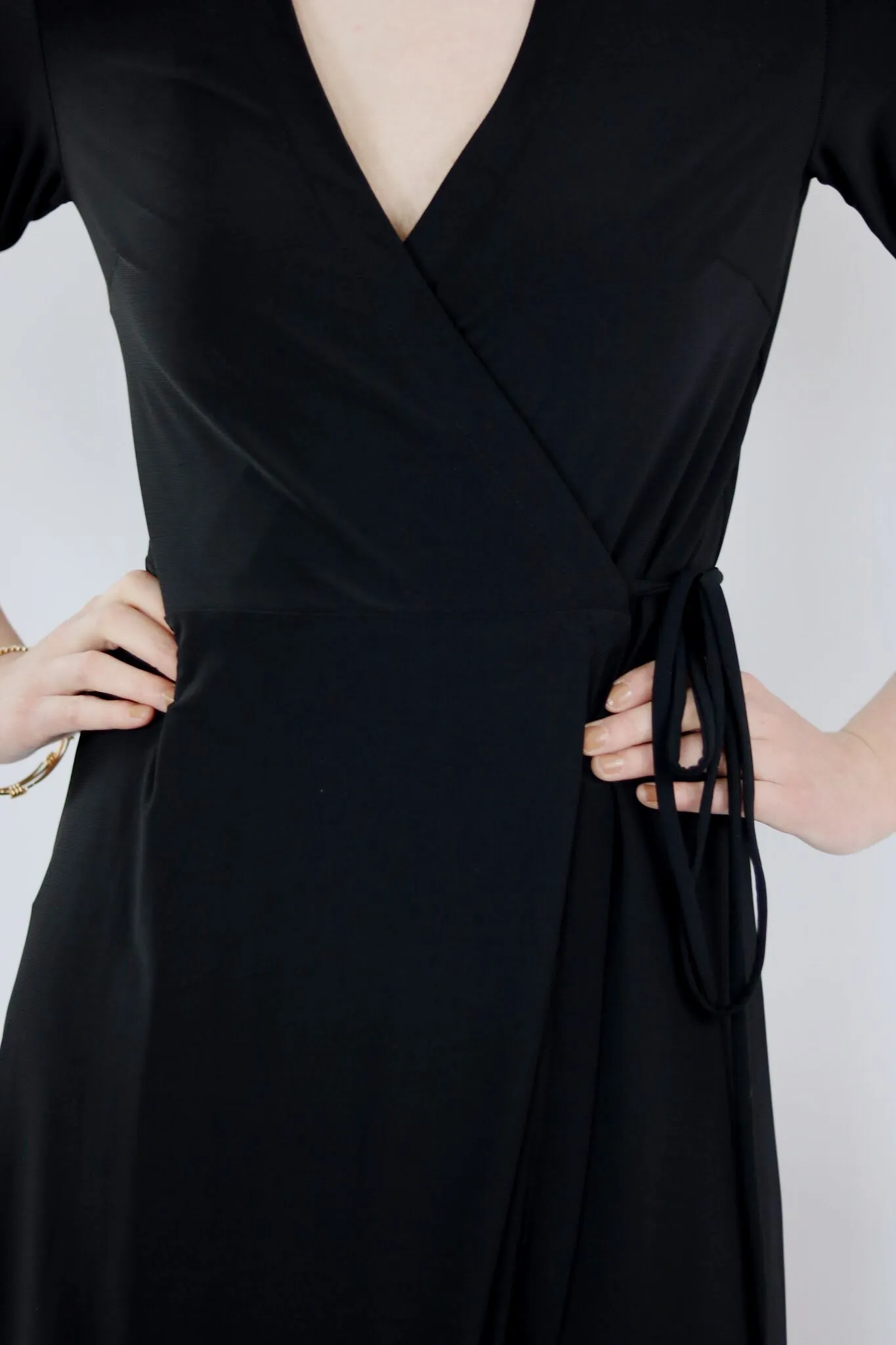🇨🇦 Raspberry Apparel Classic Wrap Dress (See More Colours)
