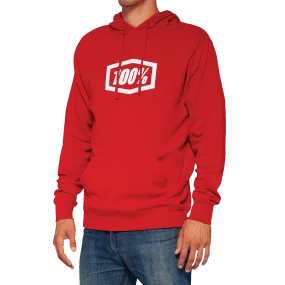 100% Icon Pullover Hoodie - Red - 2XL 20029-00014
