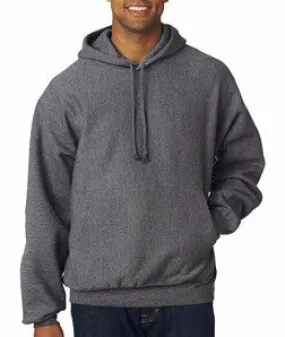7700 Weatherproof Adult Cross Weave® Hooded Blend Sweatshirt Charcoal