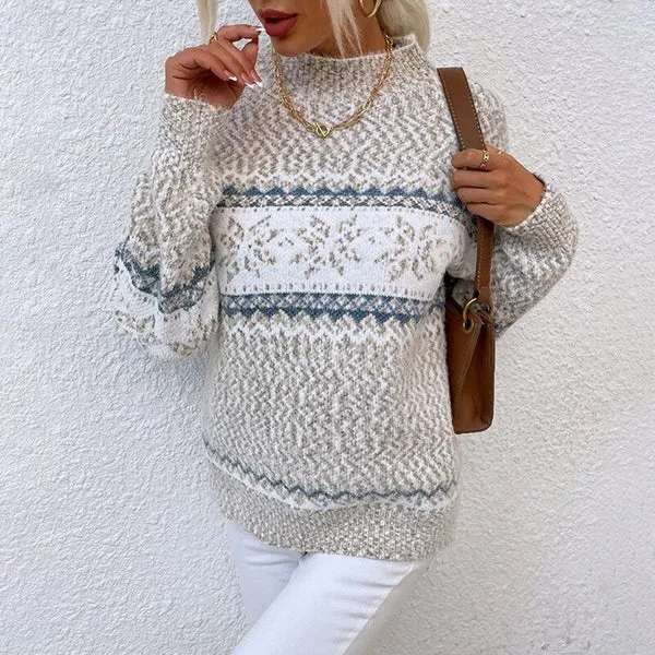 Alayá Rollkragenpullover | Stilvoller Winterpullover für Damen
