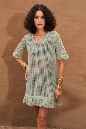 Amaya Knit Green Dress