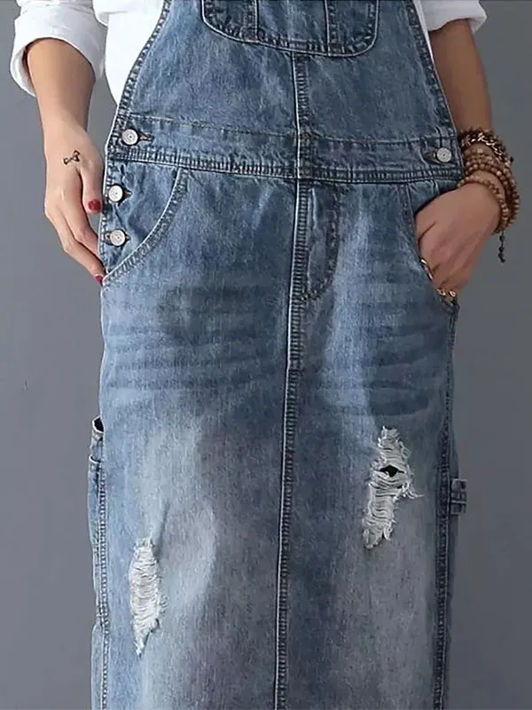 AOIFE | CASUAL DENIM OVERALL
