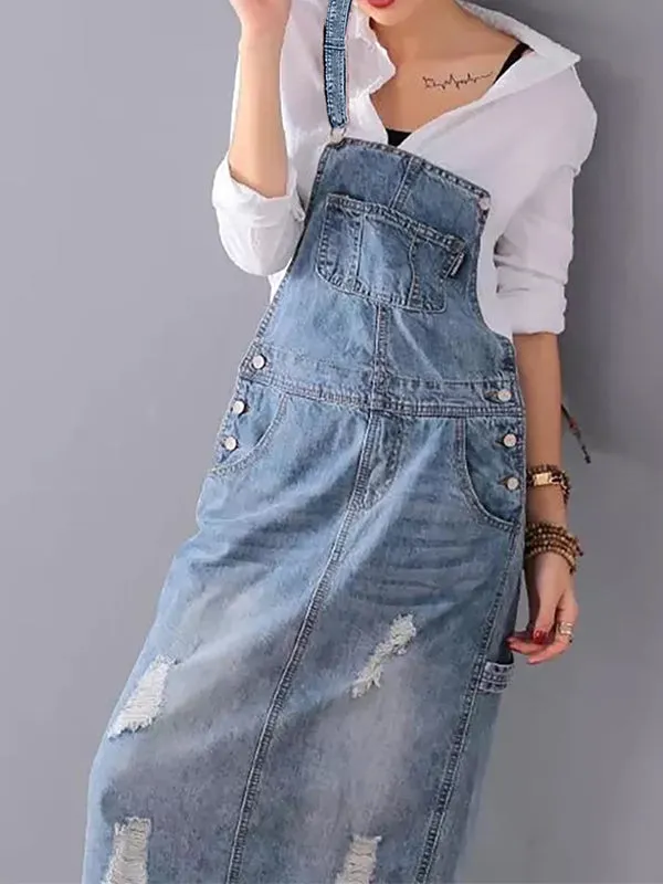 AOIFE | CASUAL DENIM OVERALL