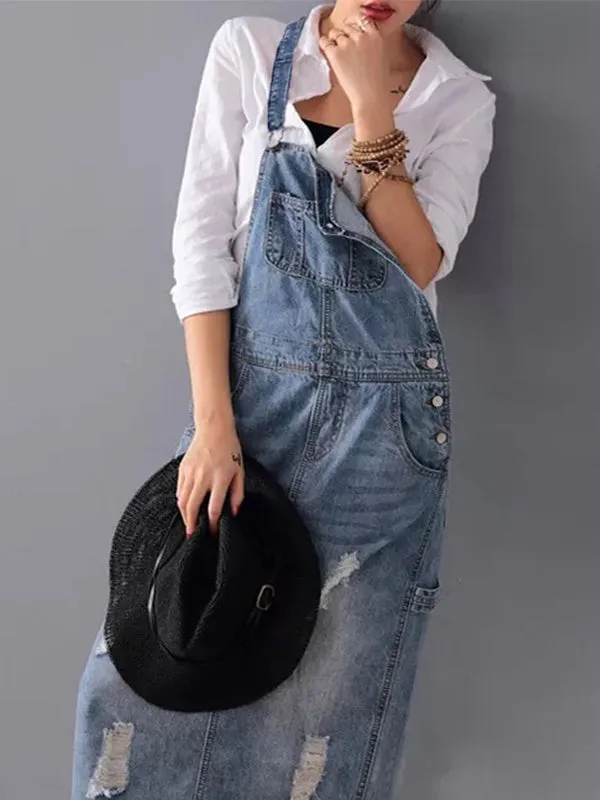 AOIFE | CASUAL DENIM OVERALL