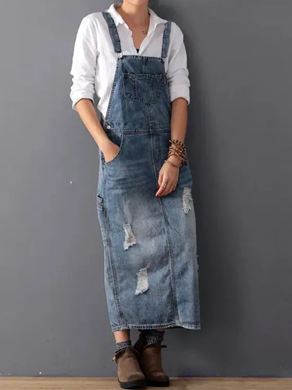 AOIFE | CASUAL DENIM OVERALL