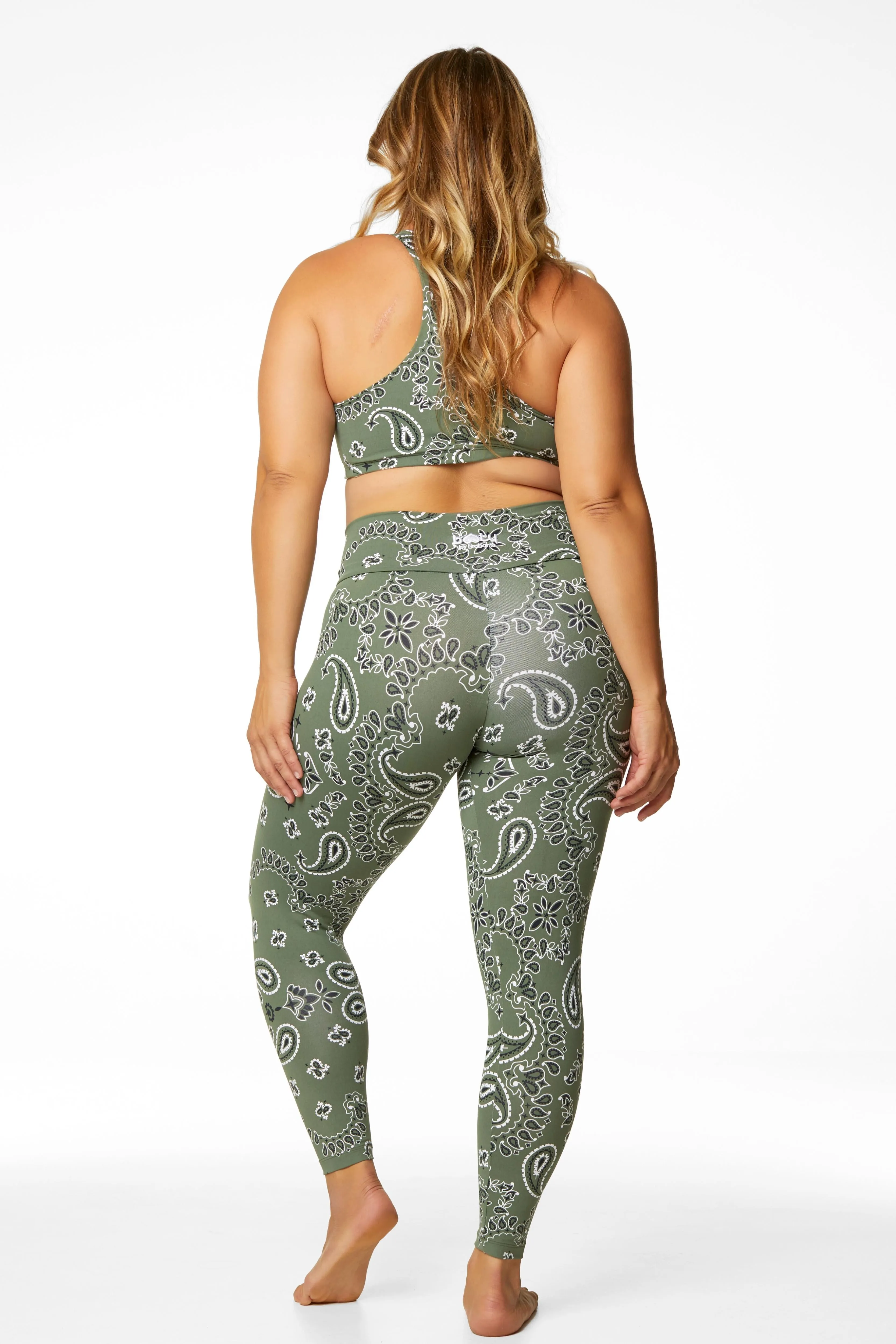 Bandana Leggings Evergreen (FINAL SALE)