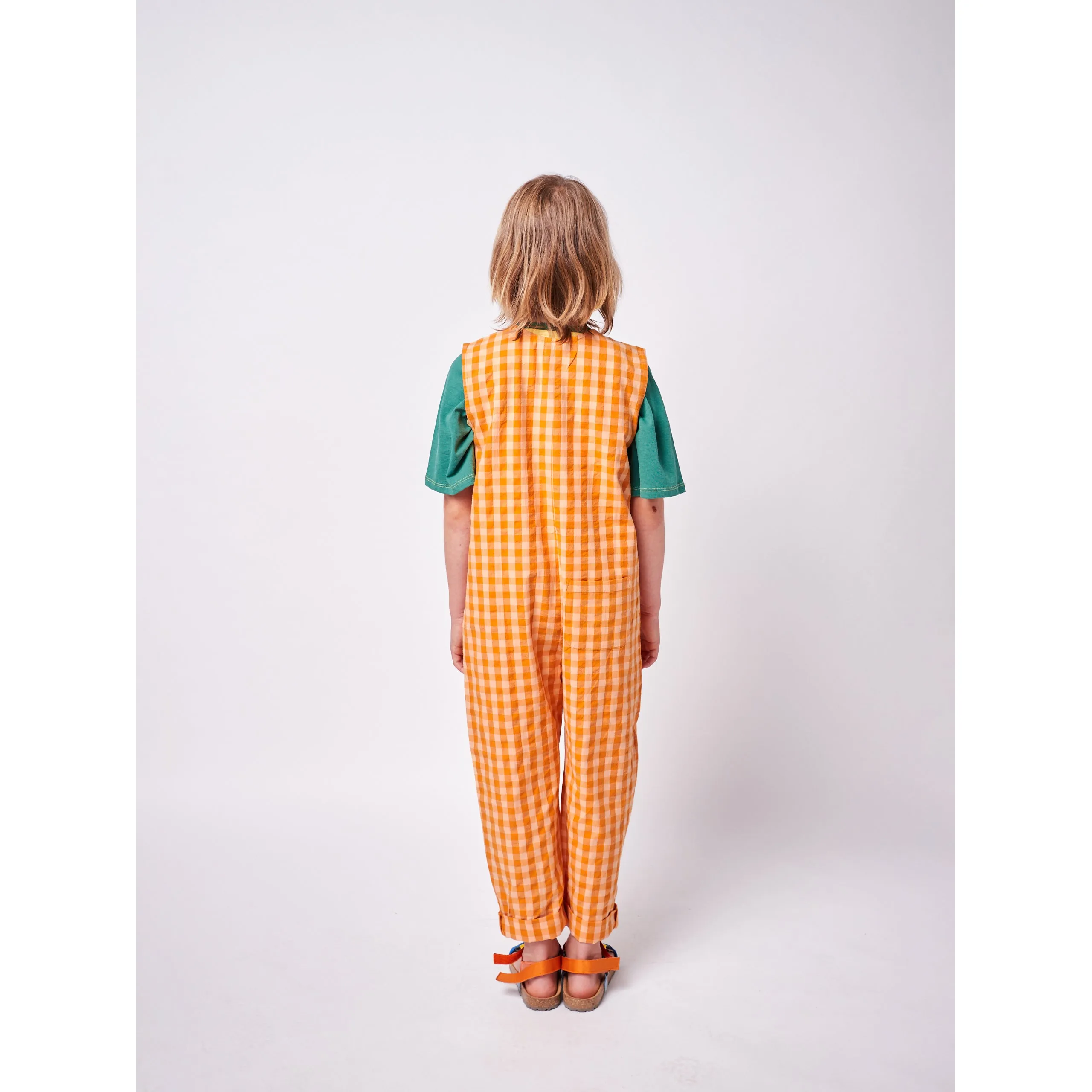 Bobo Choses Vichy Woven Overall