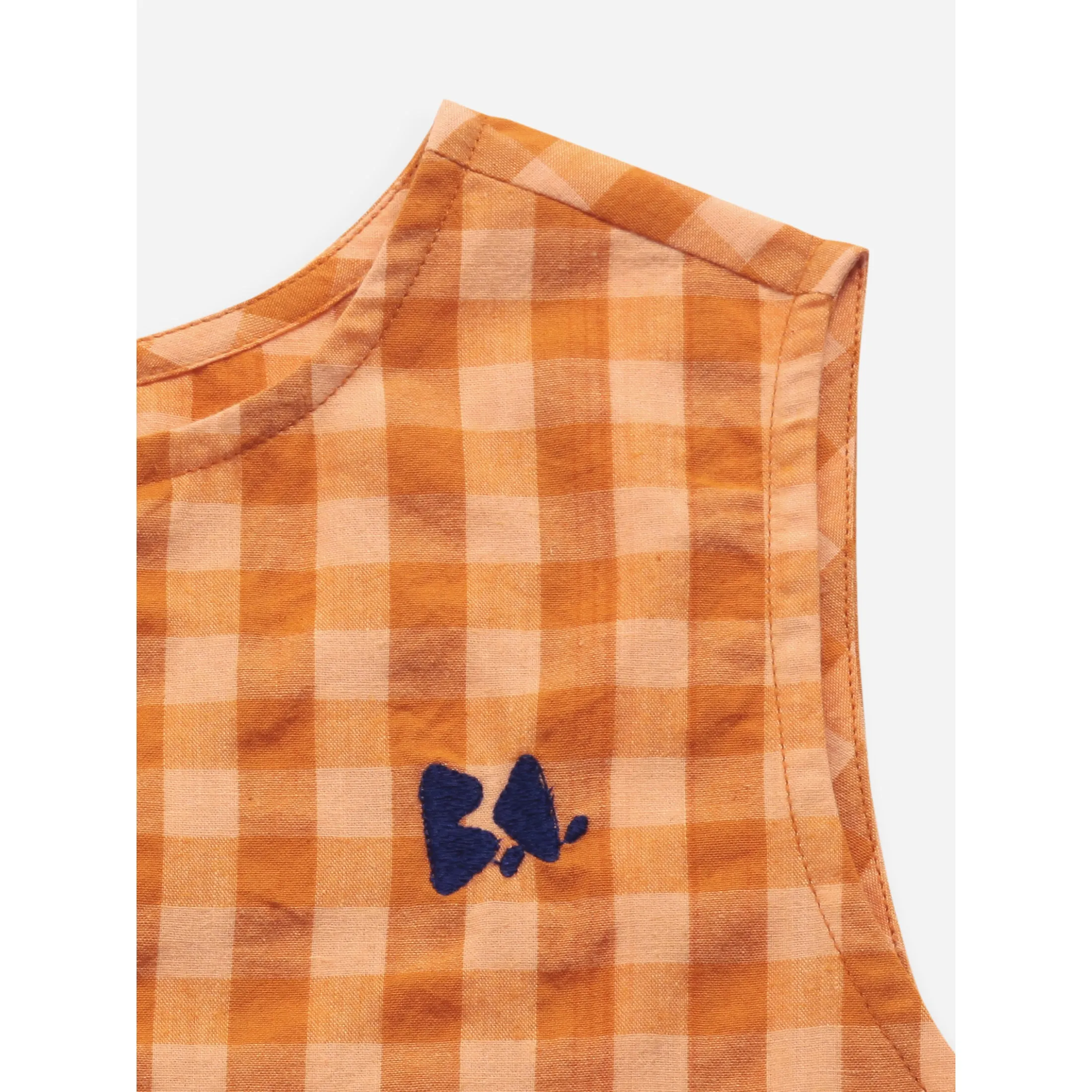 Bobo Choses Vichy Woven Overall
