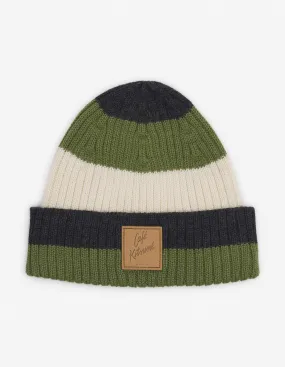 CAFÉ KITSUNÉ STRIPED BEANIE