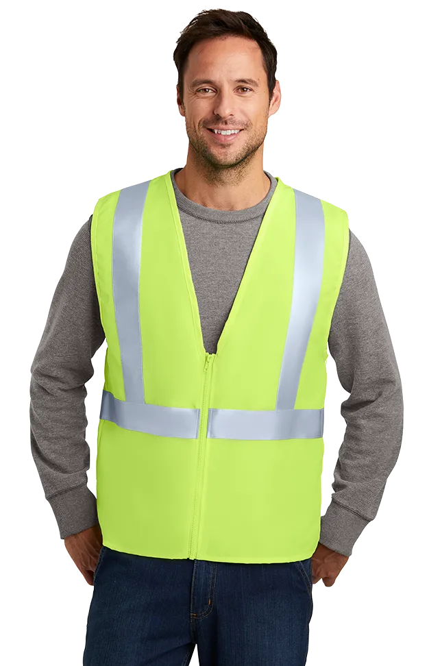 CornerStone ANSI 107 Class 2 Men's Custom Safety Vest