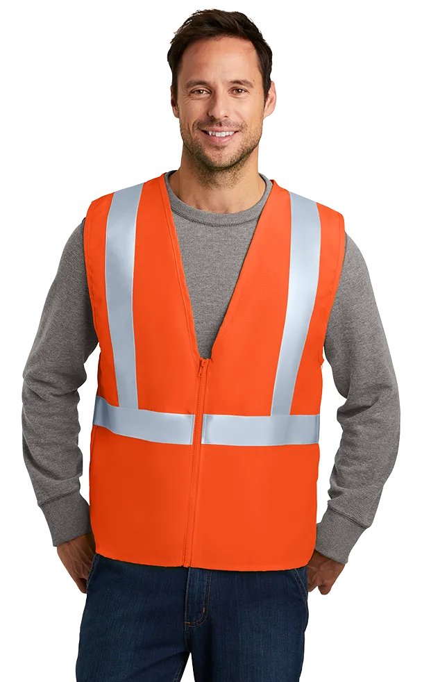 CornerStone ANSI 107 Class 2 Men's Custom Safety Vest