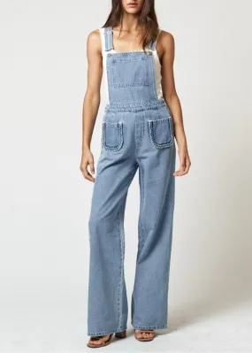 Denim Overall Jumpsuit