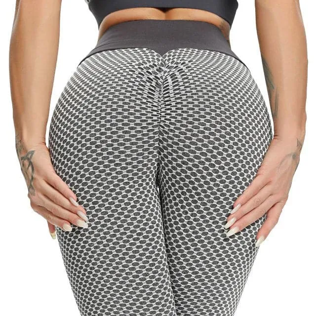 DressBetty - High Waist Legging Push Up Casual Dot Women Leggings Sexy Booty Gym Pants Ladies Seamless Workout Pants Female Leggins