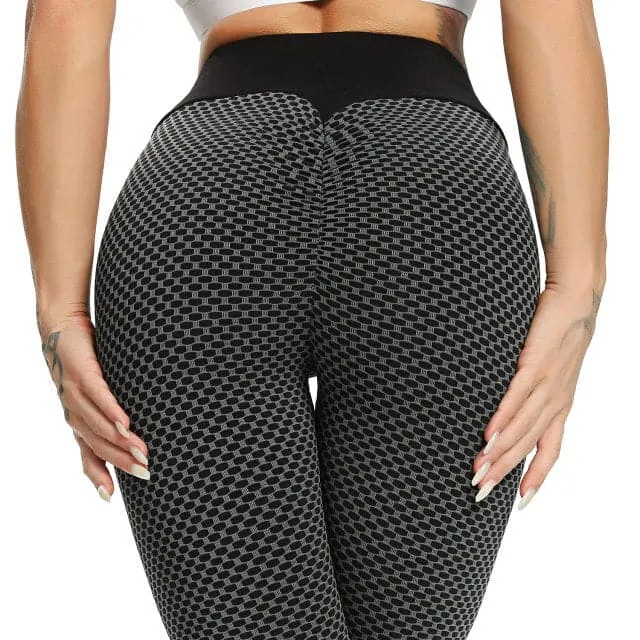 DressBetty - High Waist Legging Push Up Casual Dot Women Leggings Sexy Booty Gym Pants Ladies Seamless Workout Pants Female Leggins