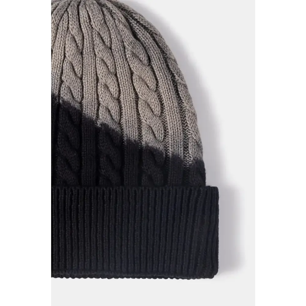 Elevate Your Wardrobe with a Luxury Fashion Contrast Tie-Dye Beanie