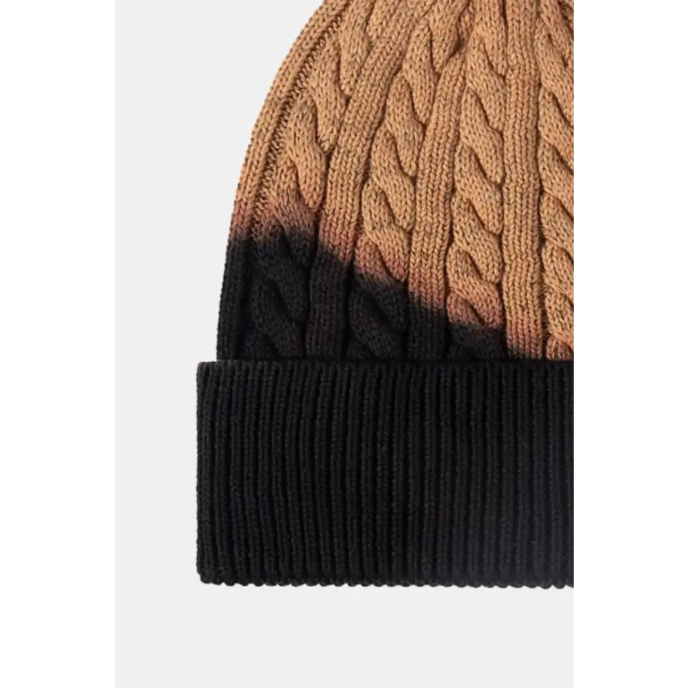 Elevate Your Wardrobe with a Luxury Fashion Contrast Tie-Dye Beanie