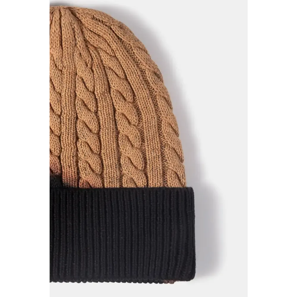 Elevate Your Wardrobe with a Luxury Fashion Contrast Tie-Dye Beanie