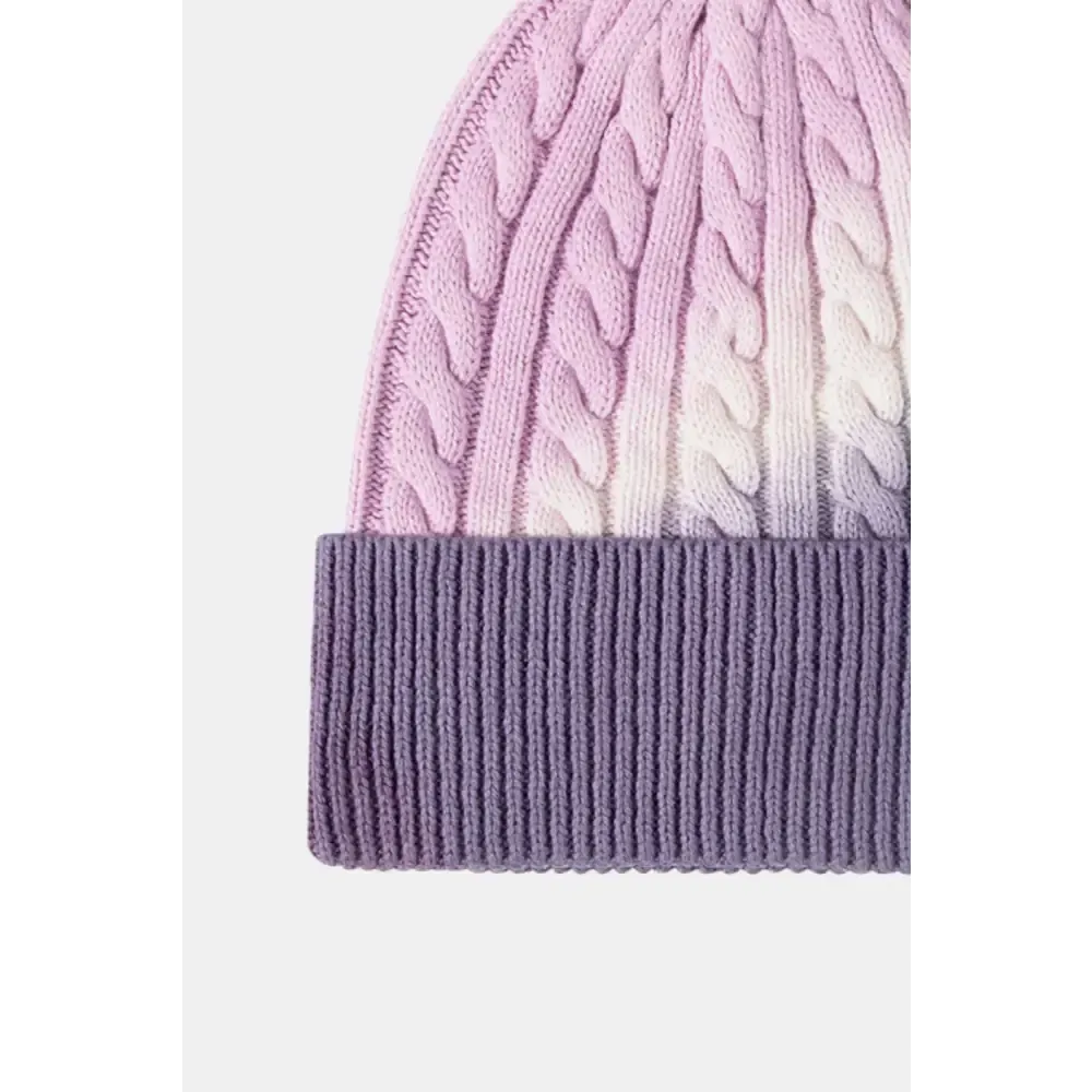Elevate Your Wardrobe with a Luxury Fashion Contrast Tie-Dye Beanie
