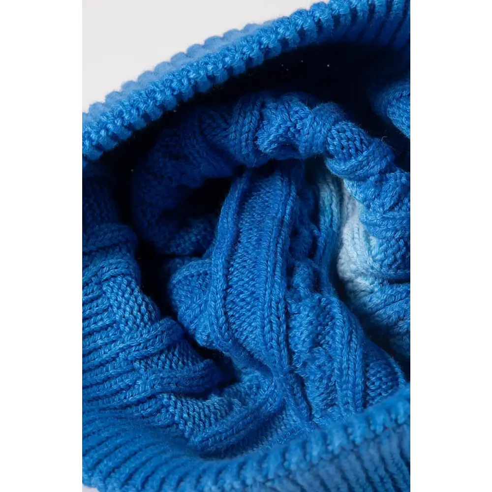 Elevate Your Wardrobe with a Luxury Fashion Contrast Tie-Dye Beanie