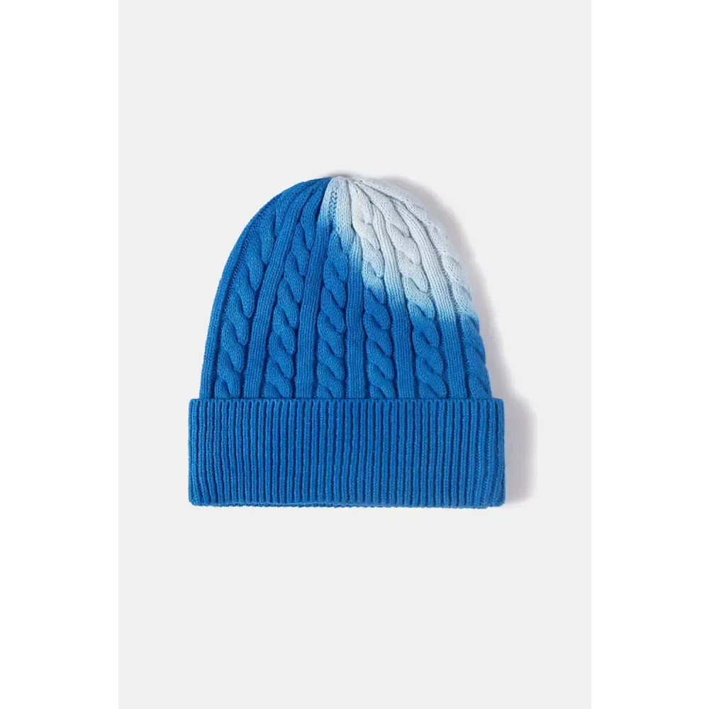 Elevate Your Wardrobe with a Luxury Fashion Contrast Tie-Dye Beanie