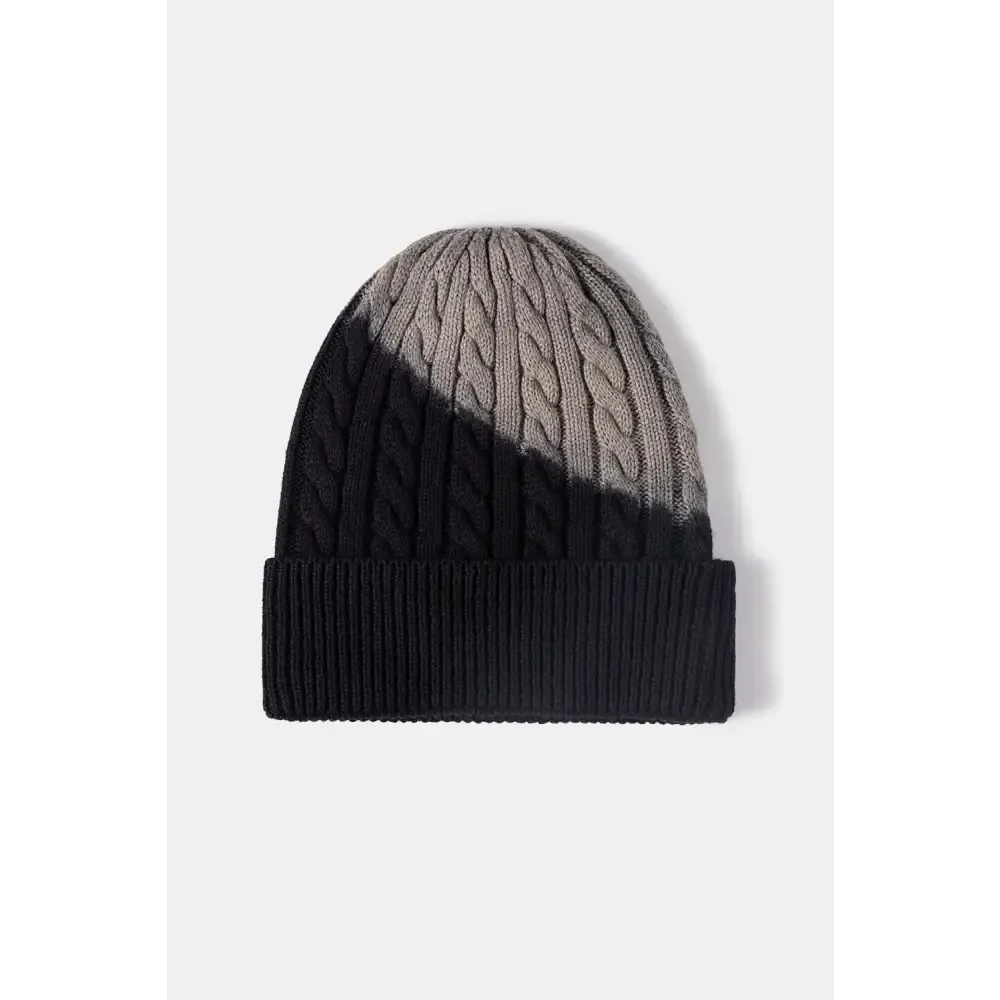 Elevate Your Wardrobe with a Luxury Fashion Contrast Tie-Dye Beanie