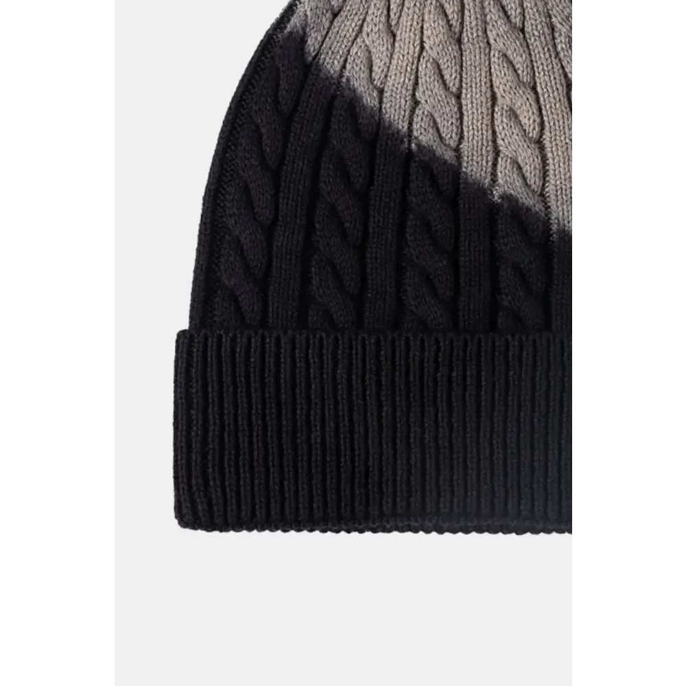 Elevate Your Wardrobe with a Luxury Fashion Contrast Tie-Dye Beanie