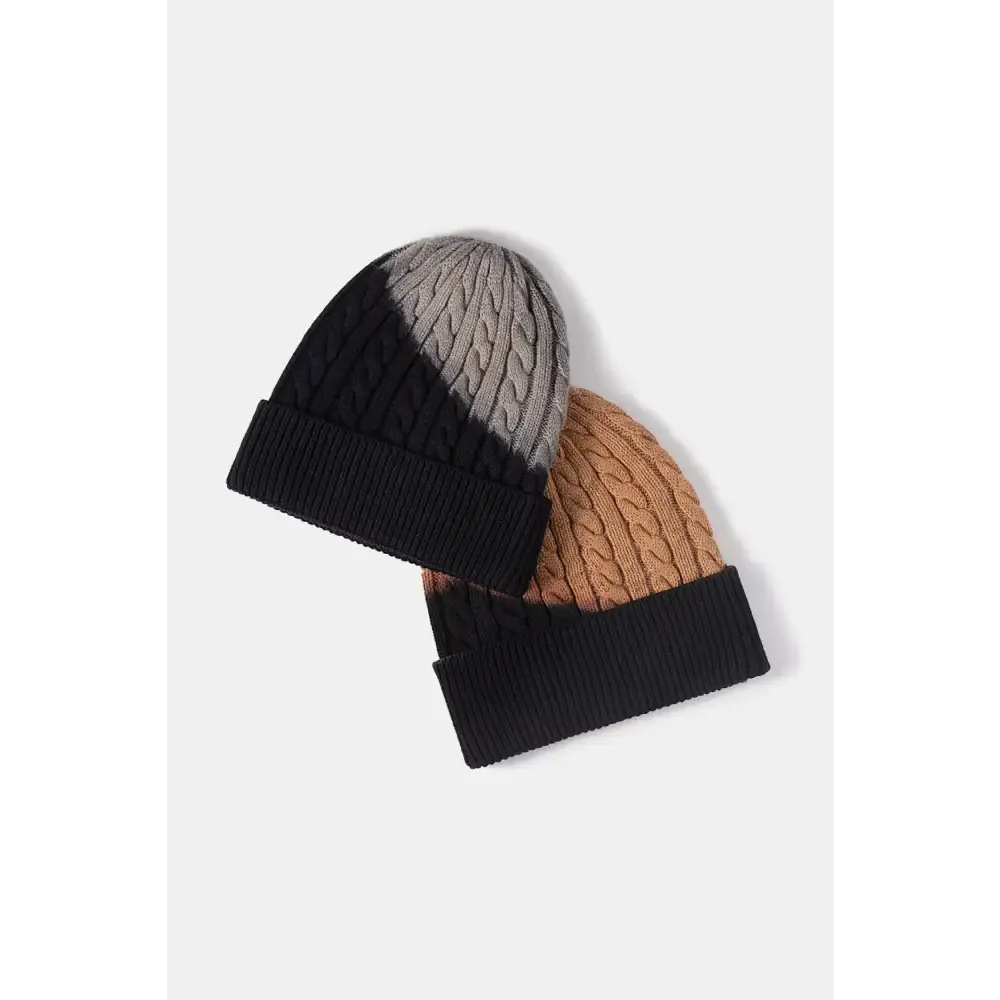 Elevate Your Wardrobe with a Luxury Fashion Contrast Tie-Dye Beanie