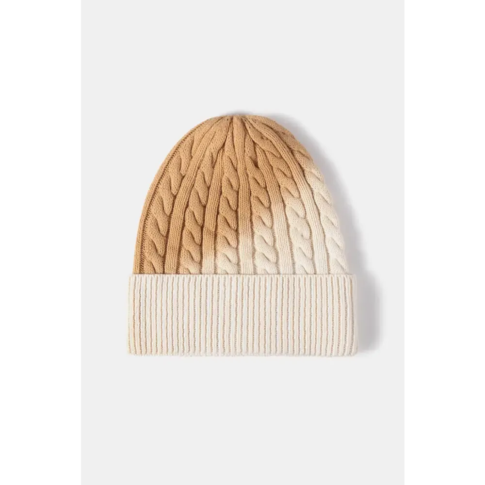 Elevate Your Wardrobe with a Luxury Fashion Contrast Tie-Dye Beanie