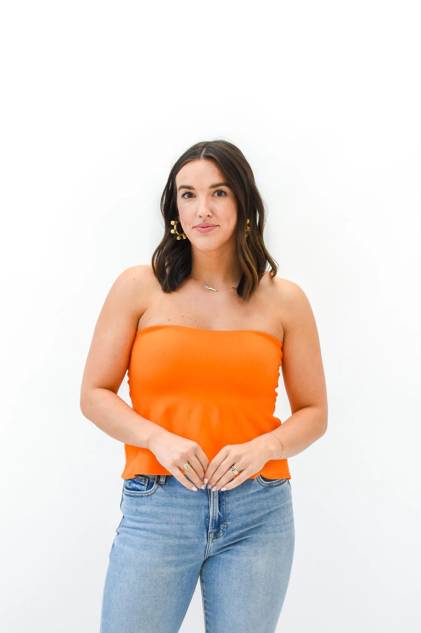 Ellie Knit Peplum Top