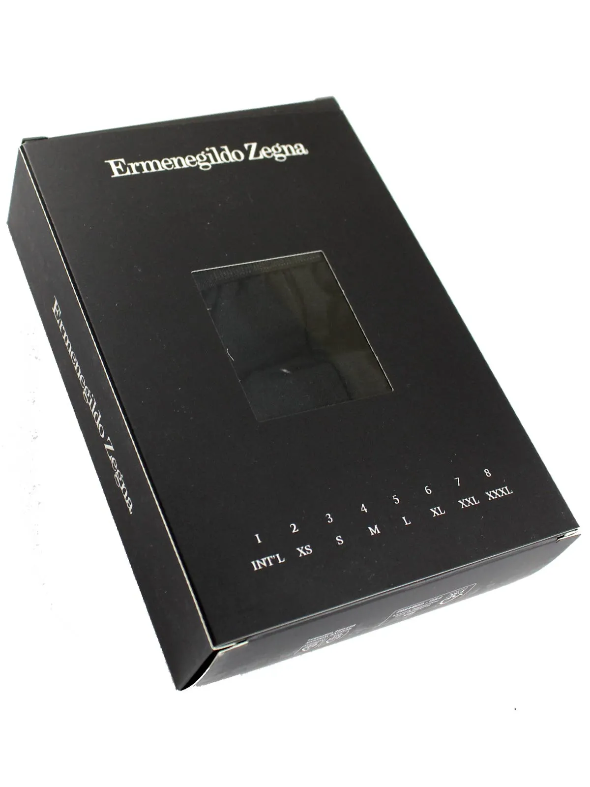Ermenegildo Zegna Long Johns Black Men Long Underwear S REDUCED - SALE
