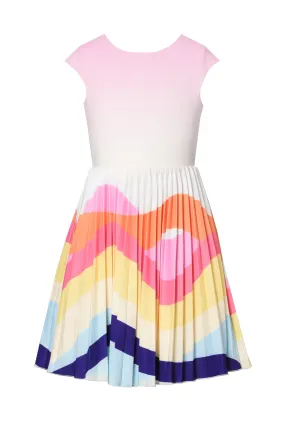 Flare Scuba Dress