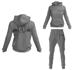 Four Kings Women's V1 Pullover Sweatsuit (Gray)