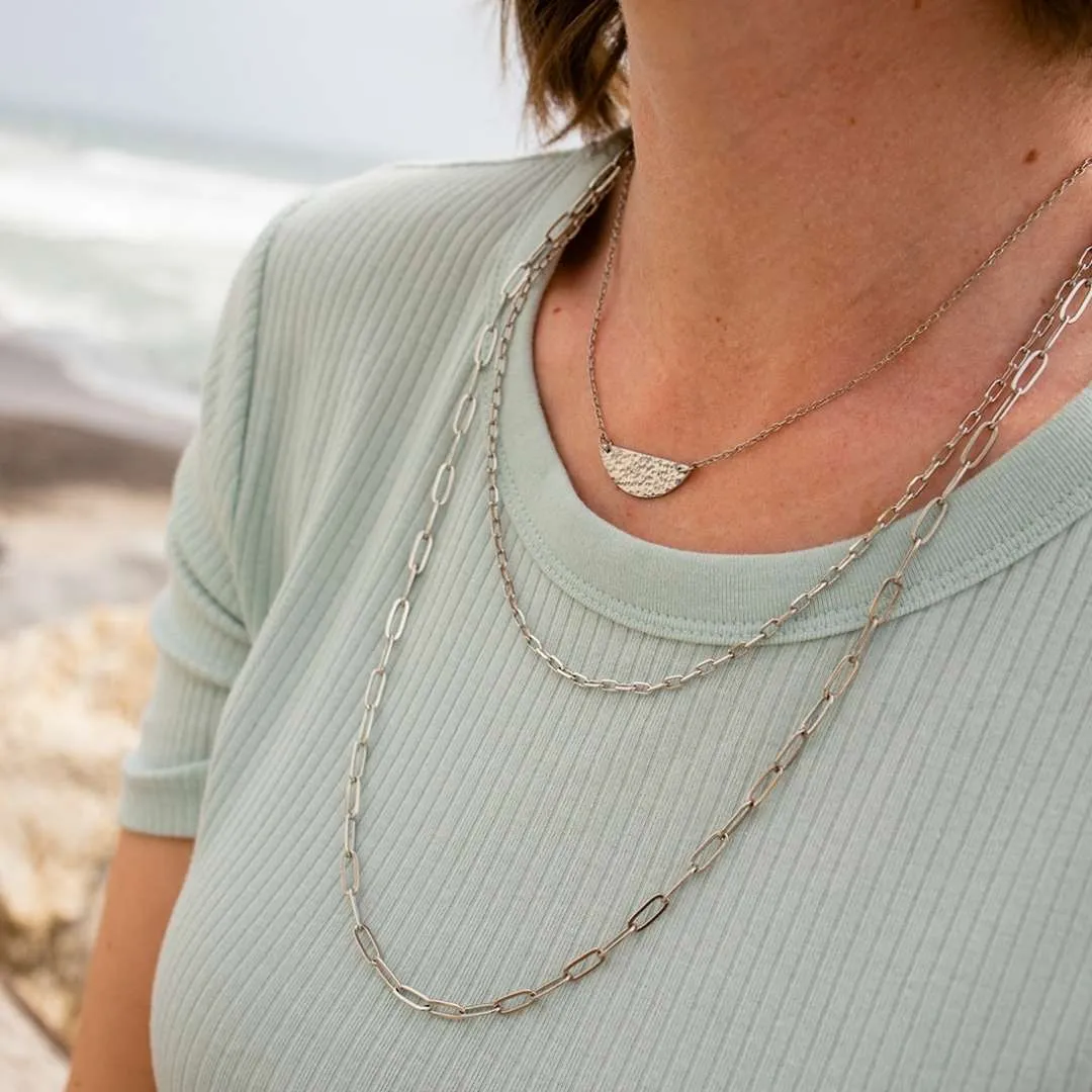 Frolic Paperclip Necklace