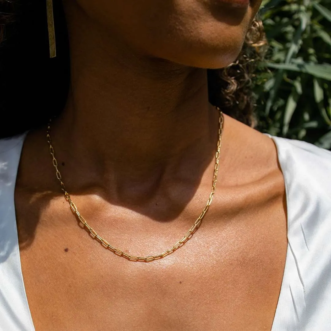 Frolic Paperclip Necklace