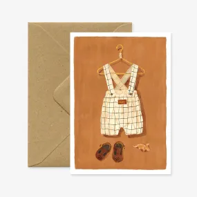 Greeting Card - Overall Cream