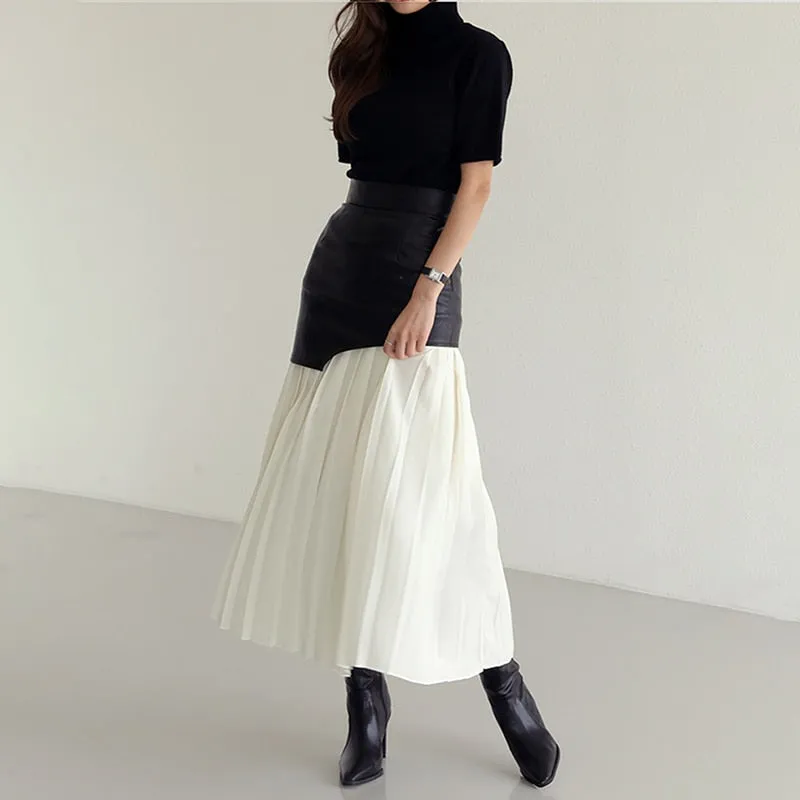 Greta Pleated Skirt
