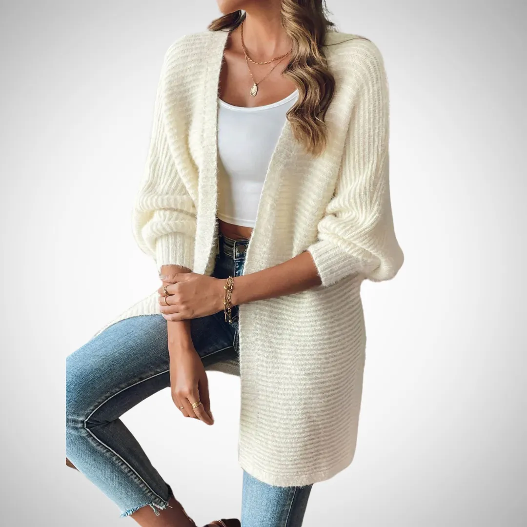 Gretchen Open-Front Cardigan Vest