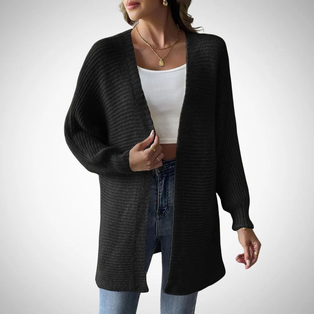 Gretchen Open-Front Cardigan Vest