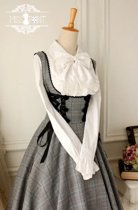 grey academy overall dress