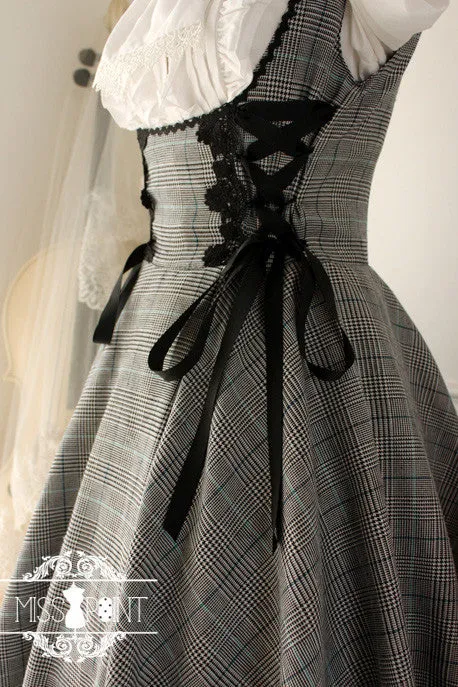 grey academy overall dress