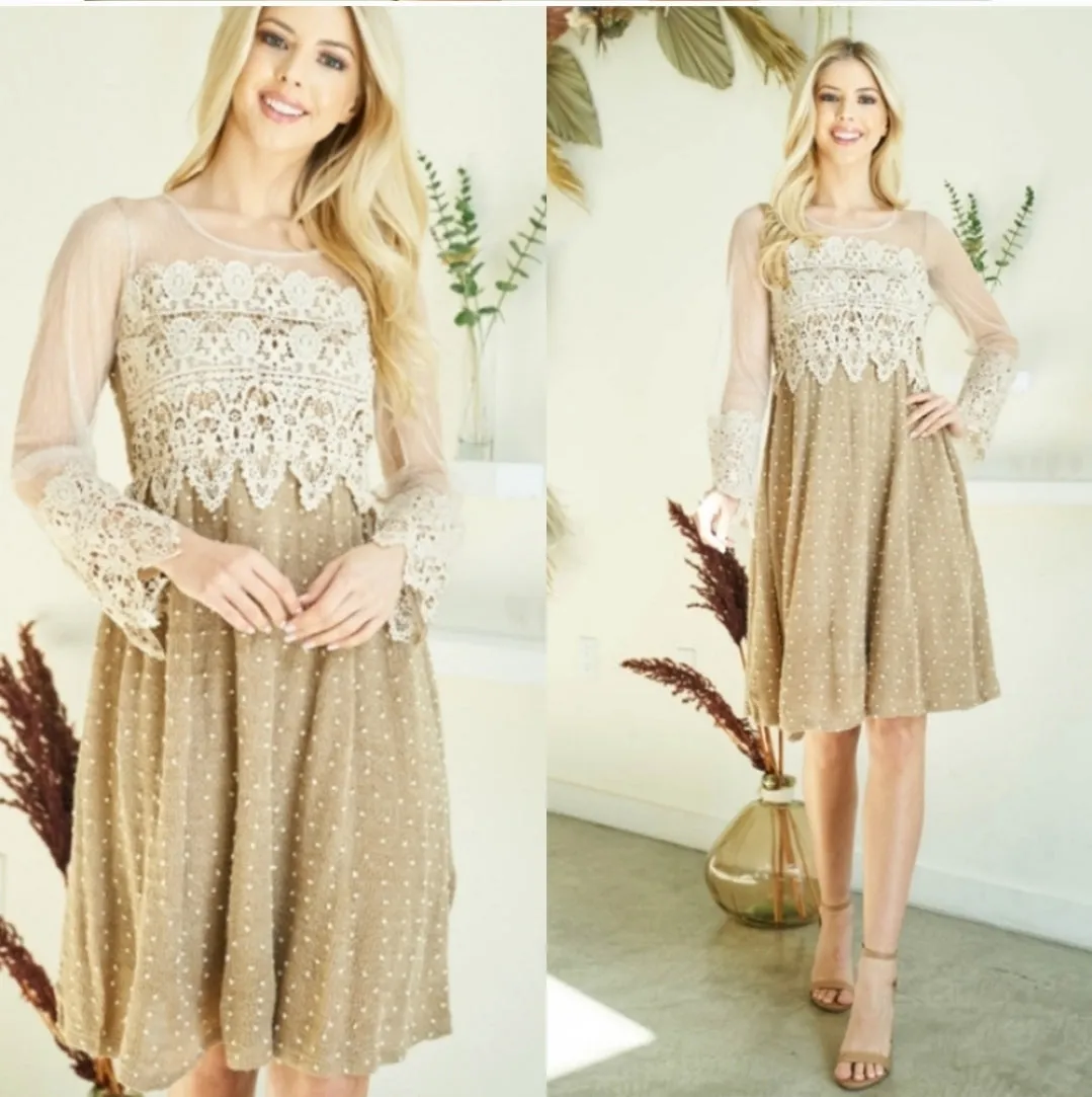 Handmade Knit Dress