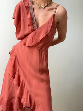 Haute Hippie Silk Mid Length Dress
