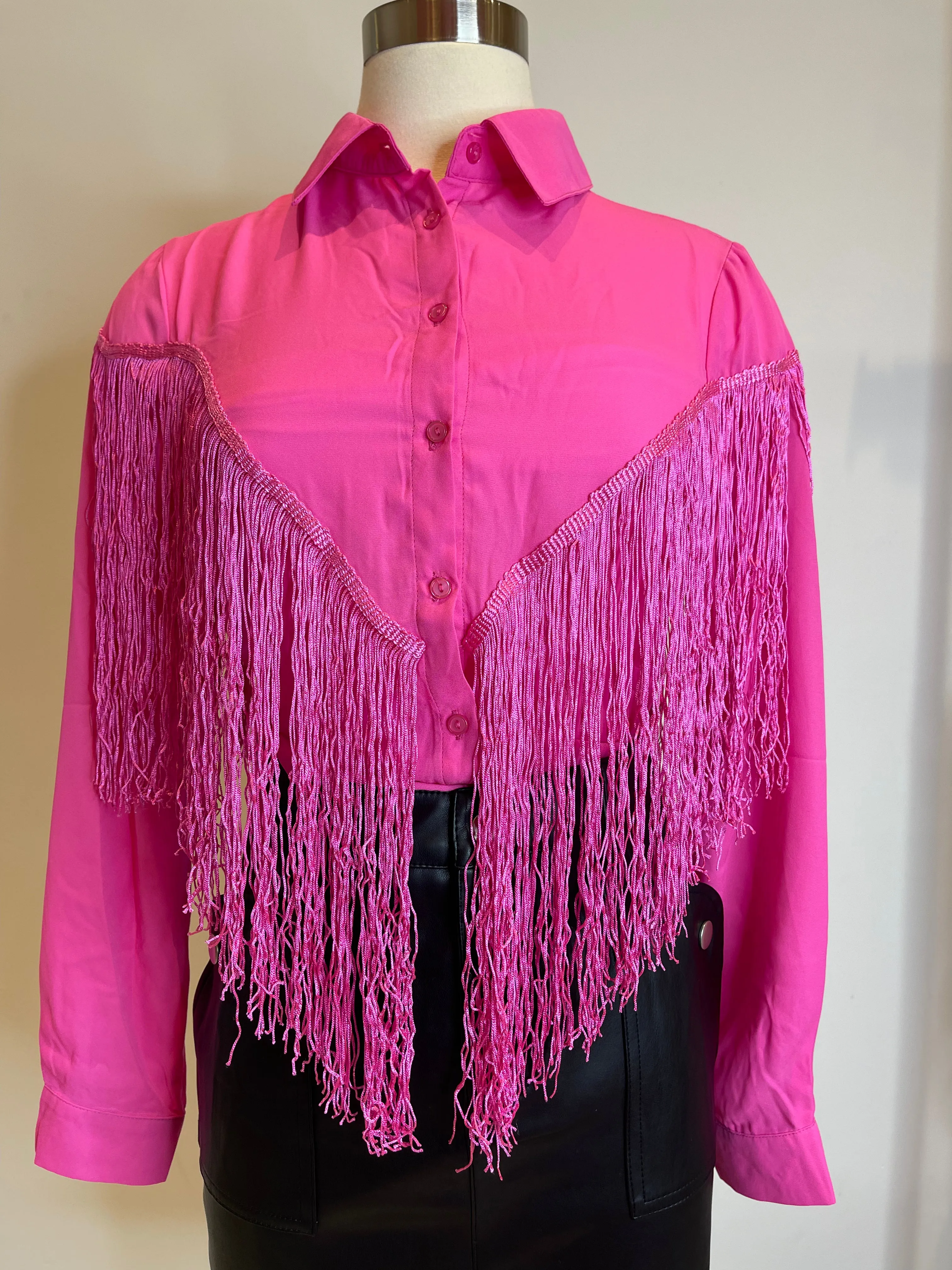 Irene Fringe Top
