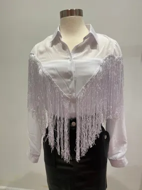 Irene Fringe Top
