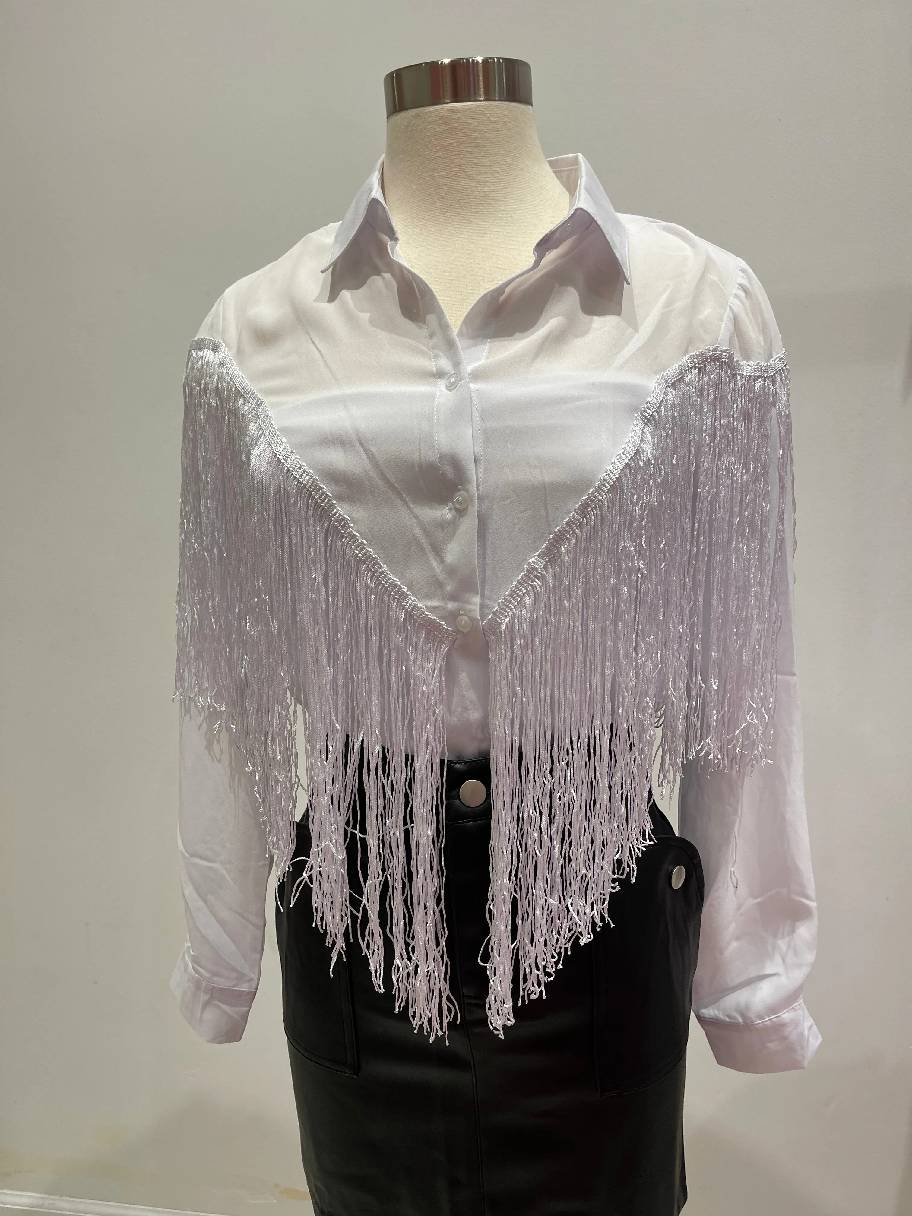 Irene Fringe Top