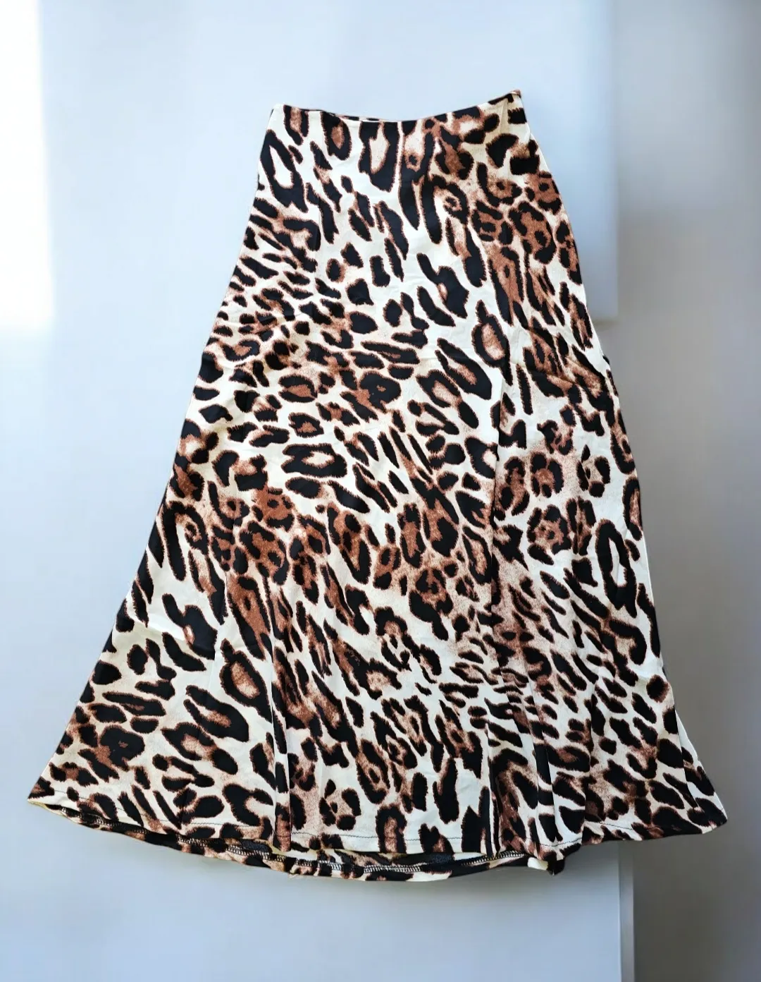 Leopard Midi Skirt