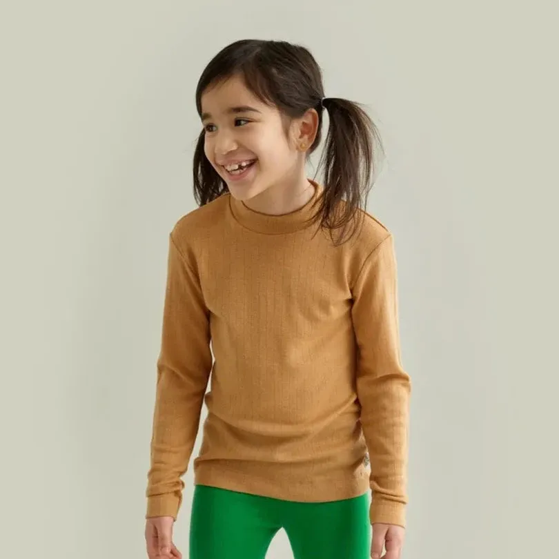 Mainio Merino Wool Shirt (mustard)