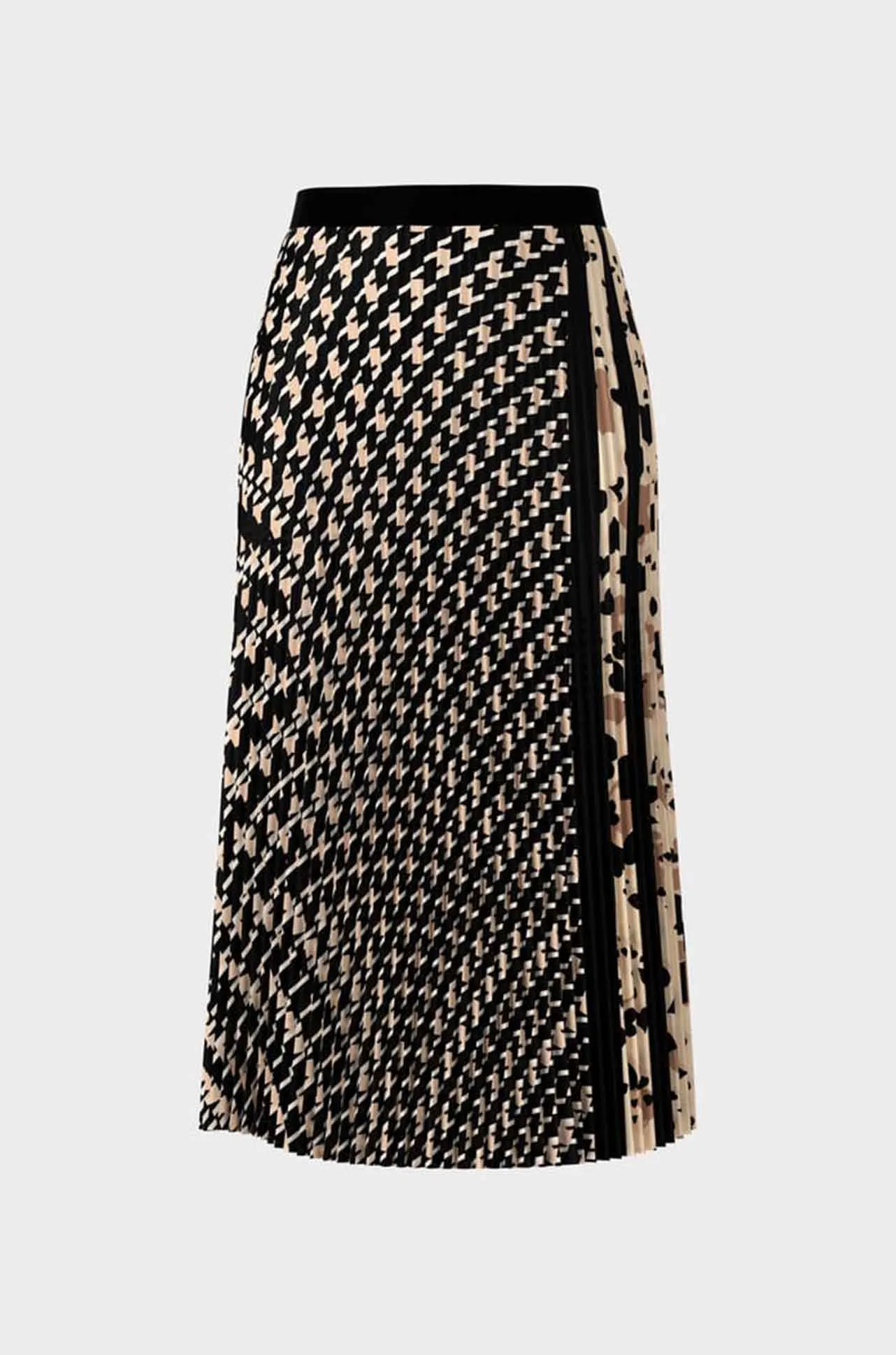 Marc Cain - Print Pleated Skirt