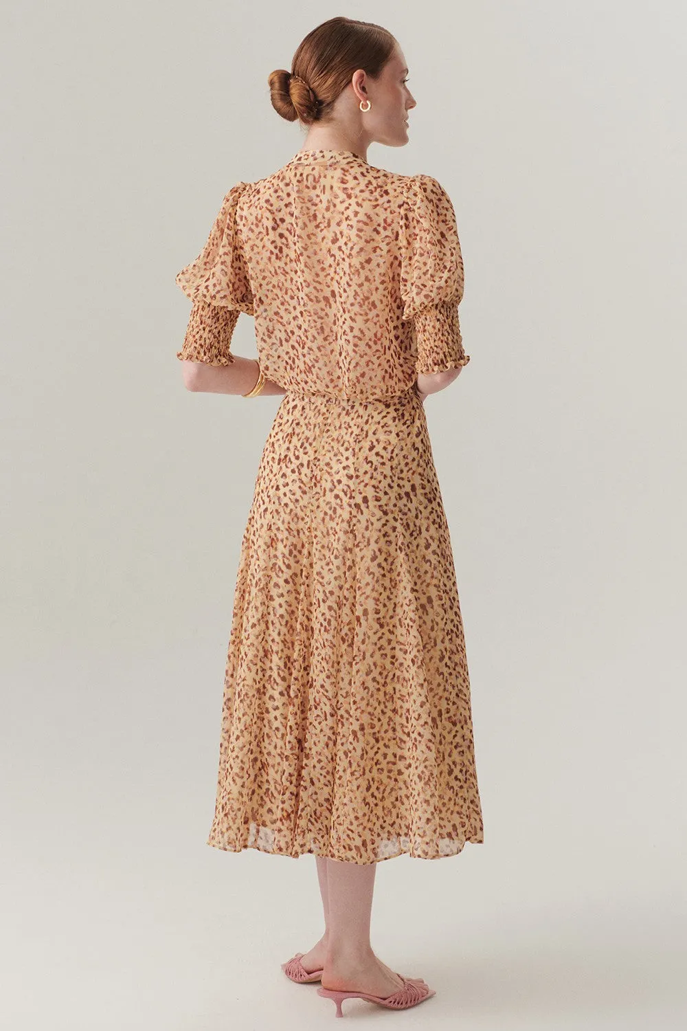 Multicolor Timeless Pleated Skirt