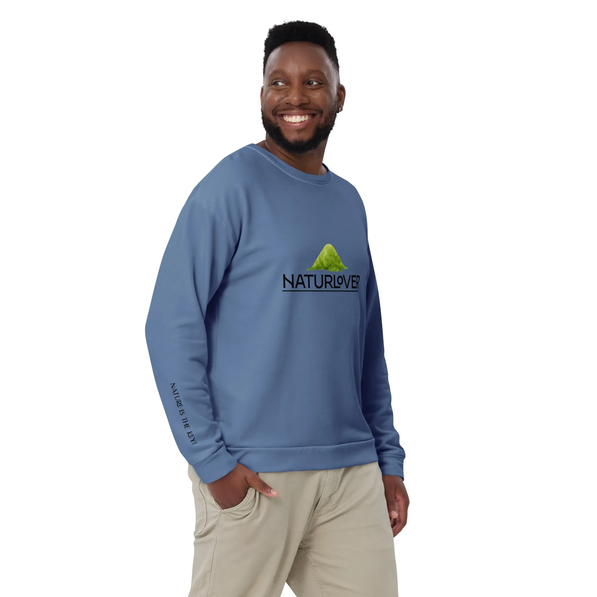 NaturLoVer Recycling Pullover, blue sky